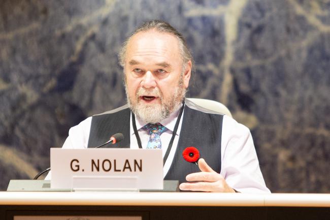 Glenn Nolan, Senior Advisor, Catalyste+ and Former Chief, Missanabie Cree First Nation - IGF-AGM 19 - 8 Nov 2023 - Photo