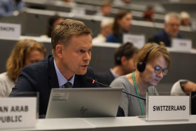 Klaus Wagner, Switzerland, speaking on behalf of Japan, United States, Canada, Australia and New Zealand (JUSCANZ)