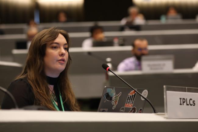 Katie Riddle, Indigenous Peoples and Local Communities