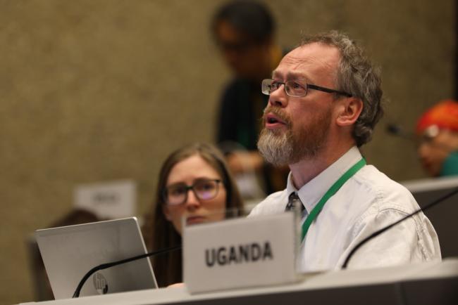 James Williams, Ad Hoc Technical Expert Group on Indicators (AHTEG) Co-Chair