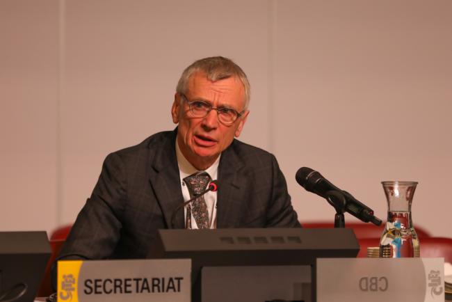 David Cooper, Acting Executive Secretary, Convention on Biological Diversity (CBD)