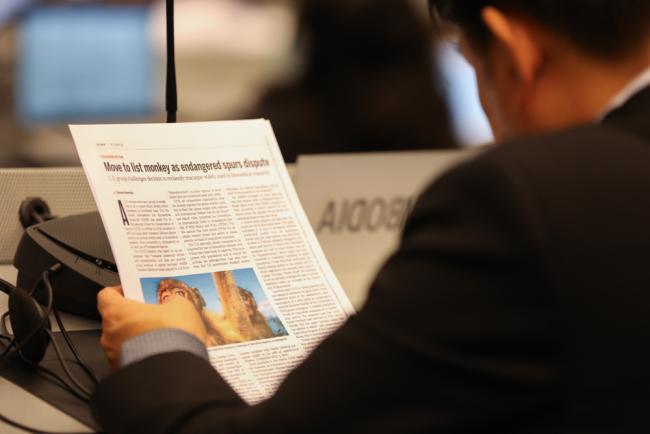 SC 77 provides an opportunity for delegates to discuss specific cases with regards to wildlife trade