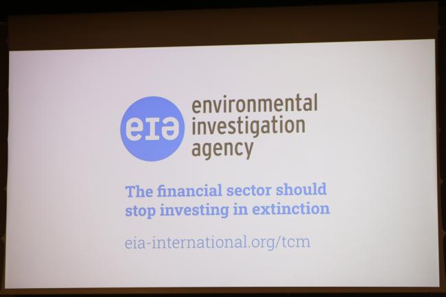 Financial sector should stop investing in extinction