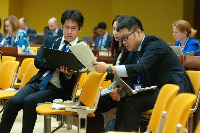 Japanese delegates