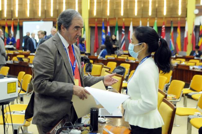 Juan José González Mijares, Mexico, and Wenting Zhao, China