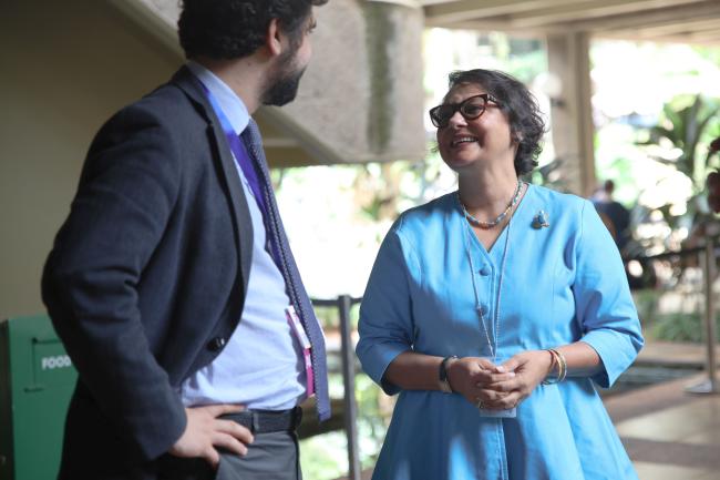 Jyoti Mathur-Filipp, Executive Secretary, INC Secretariat 