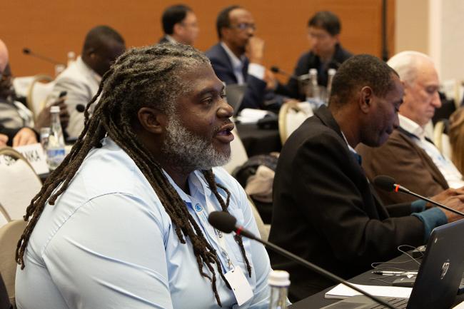 Karl Augustine, Saint Lucia - CRIC 21 - 15 Nov 2023 - Photo