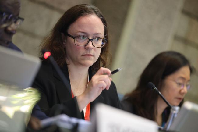 Katherine Lynch, Australia, Co-Facilitator of Contact Group 2