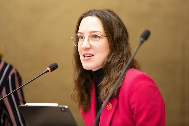 Katie Fedosenko, Director, ESG Engagement, Teck Resources - IGF-AGM 19 - 9 Nov 2023 - Photo