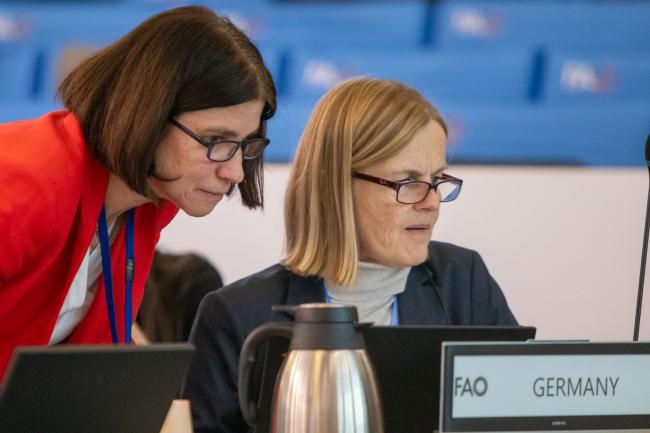 Marliese von den Driesch and Imke Thormann, Germany