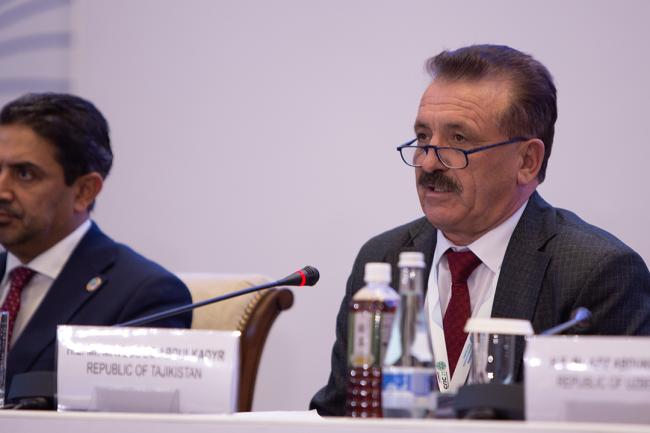 Mavlodod Abdulkadyrkhon, Deputy Chairman of the Committee on Environmental Protection under the Government of the Republic of Tajikistan - CRIC 21 - 15 Nov 2023 - Photo