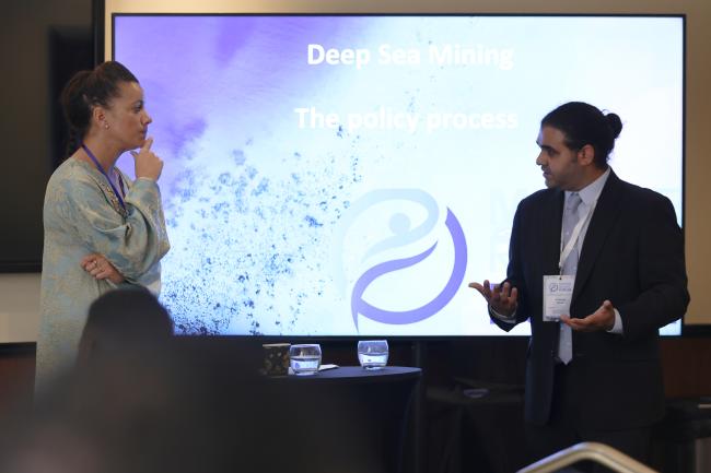 Mina Epps, IUCN, and Pradeep Singh, Research Institute for Sustainability