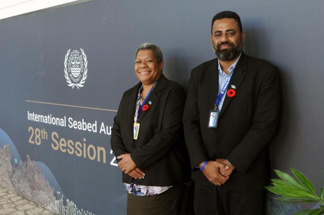Raijeli Taga and Raymond Mohammed, Fiji