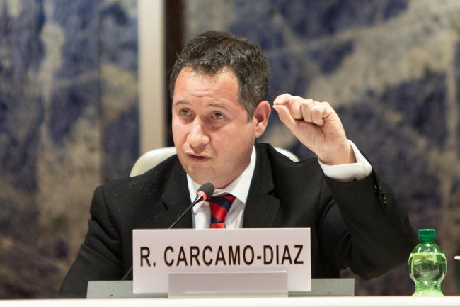 Rodrigo Carcamo-Diaz, Officer in Charge, Commodity Policy Implementation and Outreach Section, UNCTAD  - IGF-AGM 19 - 8 Nov 2023 - Photo