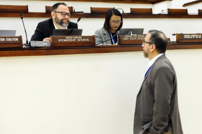 Stephen Cody, Deep Ocean Stewardship Initiative (DOSI), and Matthew Gianni, Deep Sea Conservation Coalition (DSCC)