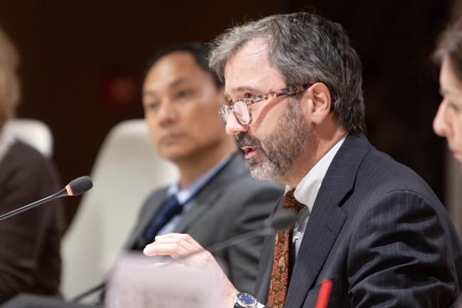 Sven Renner, Program Lead and Manager, Extractives Global Programmatic Support, World Bank  -IGF-AGM 19 - 8 Nov 2023 - Photo