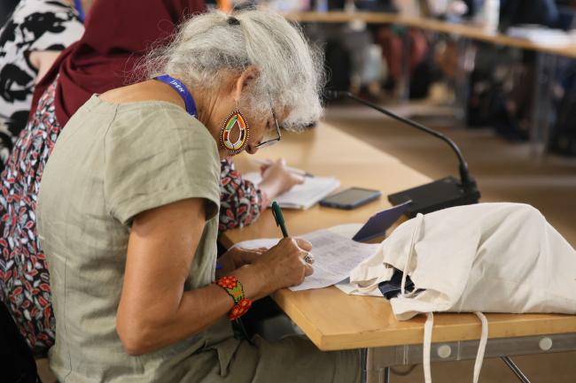 Taking notes 