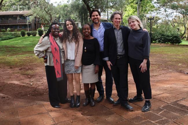 Tallash Kantai, Kenya, Katarina Hovden, Norway, Nancy Mutonyi, Kenya, Jose Felix Pinto-Bazurco, Peru, Matthew Hengesbaugh, the US, and Anastasia Rodopoulou, Greece