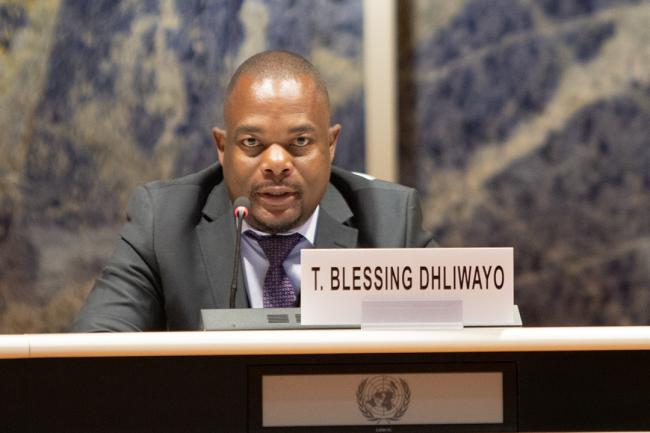 Taurai Blessing Dhliwayo, Ministry of Mines and Mining Development, Zimbabwe - IGF-AGM 19 - 7 Nov 2023 - Photo
