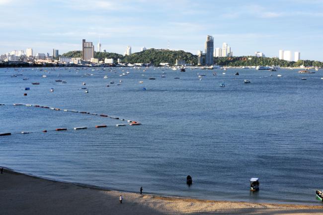 The view from the venue
