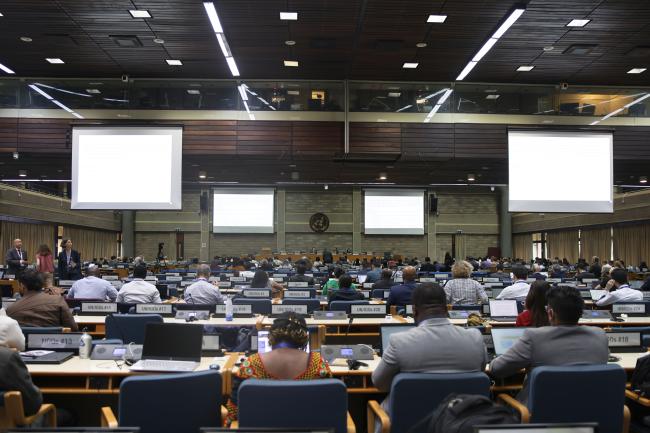 View of the room during Contact Group 2