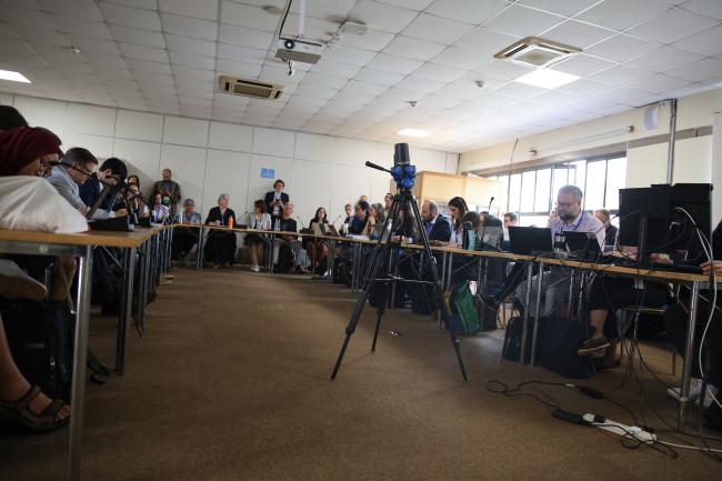 View of the room during the event on The role of trade measures in the future instrument - key messages for negotiators