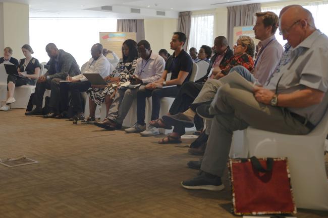 View of the room fostering a sustainable blue economy