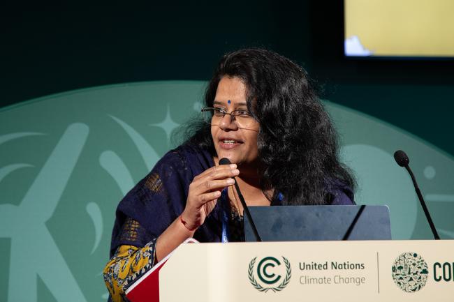 Trupti Jain, Naireeta Services, India - WECF-Side Event -COP28 5dec2023 - Photo