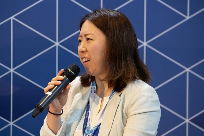 Maiko Uga, Ministry of the Environment, Japan - OECC Japan - Side Event COP28 - 3 Dec 2023 - Photo