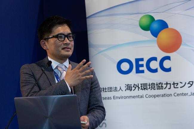 Makoto Kato, Overseas Environmental Cooperation Center, Japan (OECC) - OECC Japan - Side Event COP28 - 3 Dec 2023 - Photo