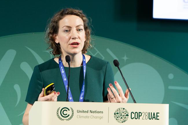 Ruth Herbert, Carbon Capture and Storage Association - IEAGHG Side Event - COP28 - 3 Dec 2023 - Photo