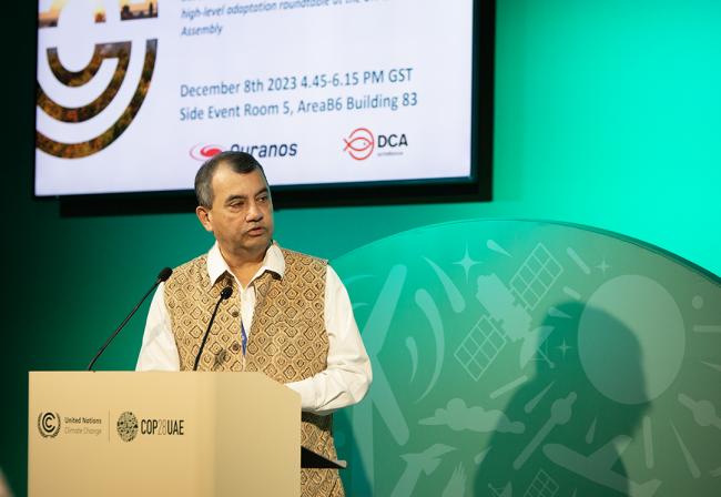 1 Saber Chowdhury, Special Envoy to Prime Minister of Bangladesh for Climate Change- DCA - SideEvent - 8dec2023 - Photo