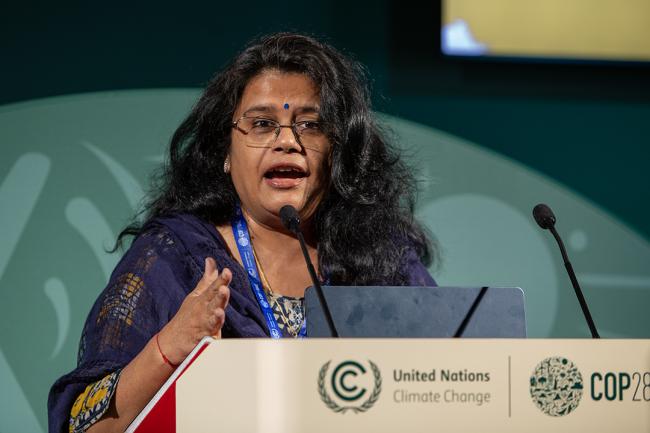 2018 Technical Solutions Winner- Trupti Jain, Naireeta Services, India - WECF-Side Event -COP28 5dec2023 - Photo