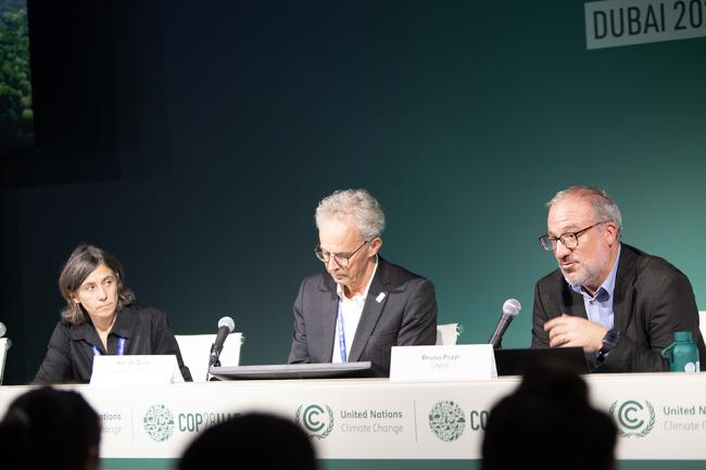 Panelists during Q&A-WetLands International- SideEvent - 8dec2023 - Photo