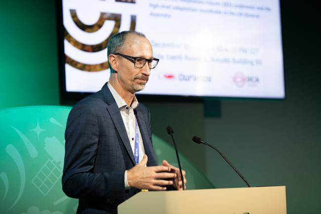 3 Alain Bourque, Executive Director, Ouranos - DCA - SideEvent - 8dec2023 - Photo