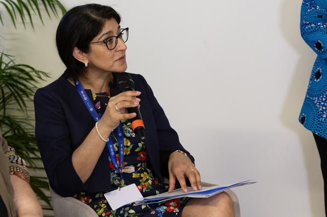 Aarti Holla-Maini, Director, United Nations Office for Outer Space Affairs (UNOOSA - EMG Side Event - COP28 - 2 Dec 2023 - Photo