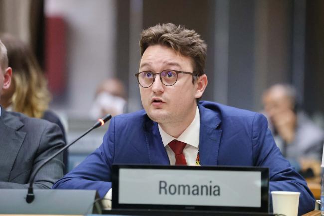 Alexandru Roznov, Romania, on behalf of the Group of Eastern European States (EEG)