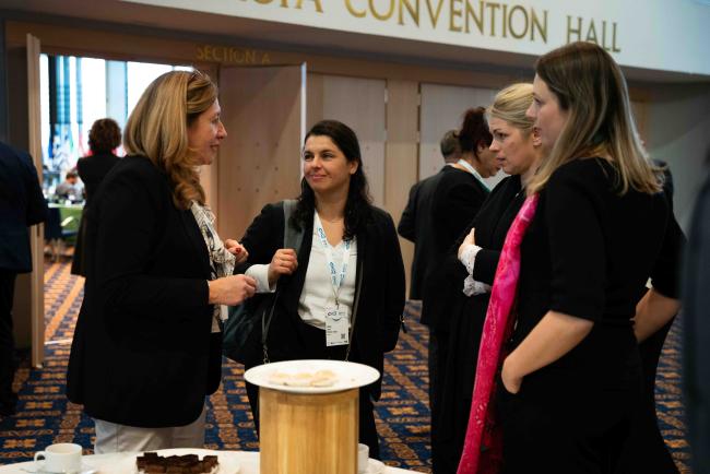 Participants between sessions
