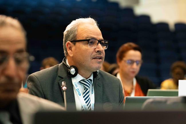 Ben Jeddou Mohamed, Tunisia taking the floor