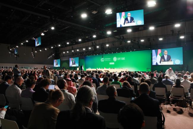View of the room during the closing plenary