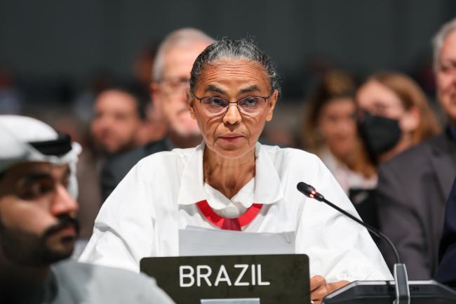 Maria Osmarina Marina da Silva Vaz de Lima,  Minister of the Environment and Climate Change, Brazil