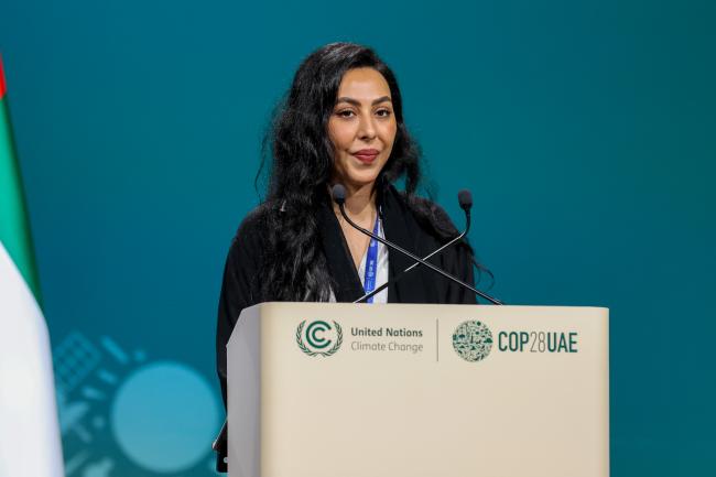 Sara Ghazi Al Mahri, Director of Diplomatic Engagement, COP 28