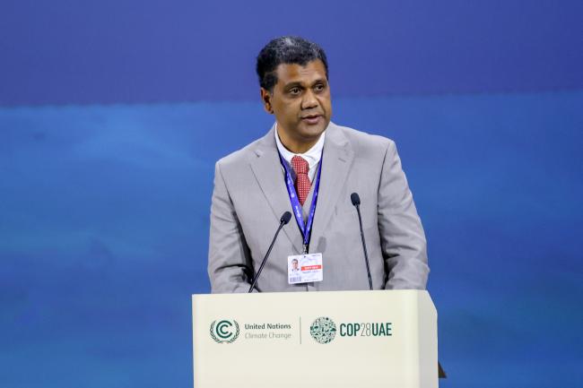 Kavydass Ramano, Minister of Environment, Solid Waste Management and Climate Change, Mauritius