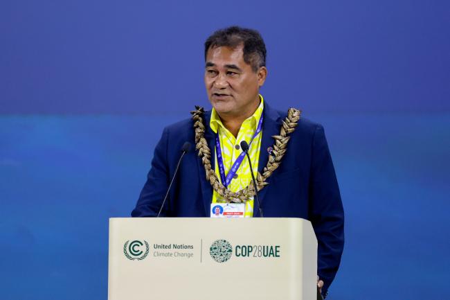 Toeolesulusulu Cedric Schuster, Minister of Natural Resources and Environment, Samoa
