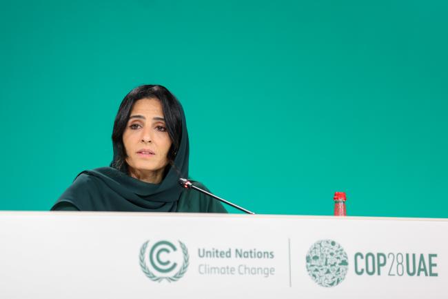 Razan Al Mubarak, COP 28 UN Climate Change High-level Champion