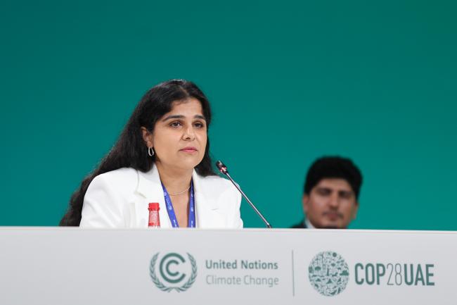 Karishma Asarporta, UAE COP 28 Youth Delegate