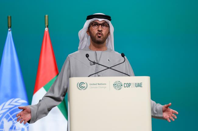 Sultan Al Jaber, COP 28 President and Minister of Industry and Advanced Technology, UAE