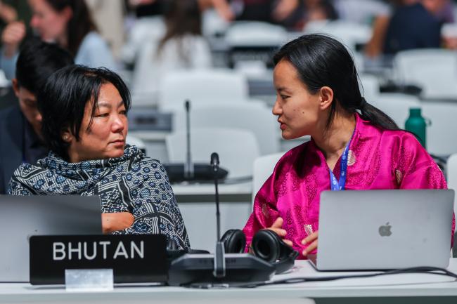 Delegates from Bhutan