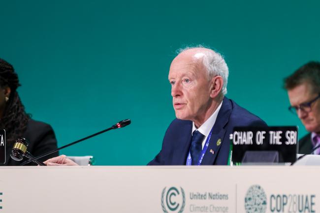 Subsidiary Body for Scientific and Technological Advice (SBSTA) Chair Harry Vreuls, Netherlands