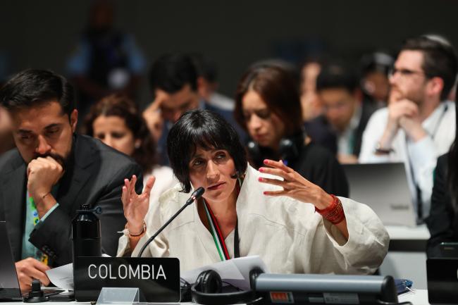 María Susana Muhamad González, Minister of Environment and Sustainable Development, Colombia